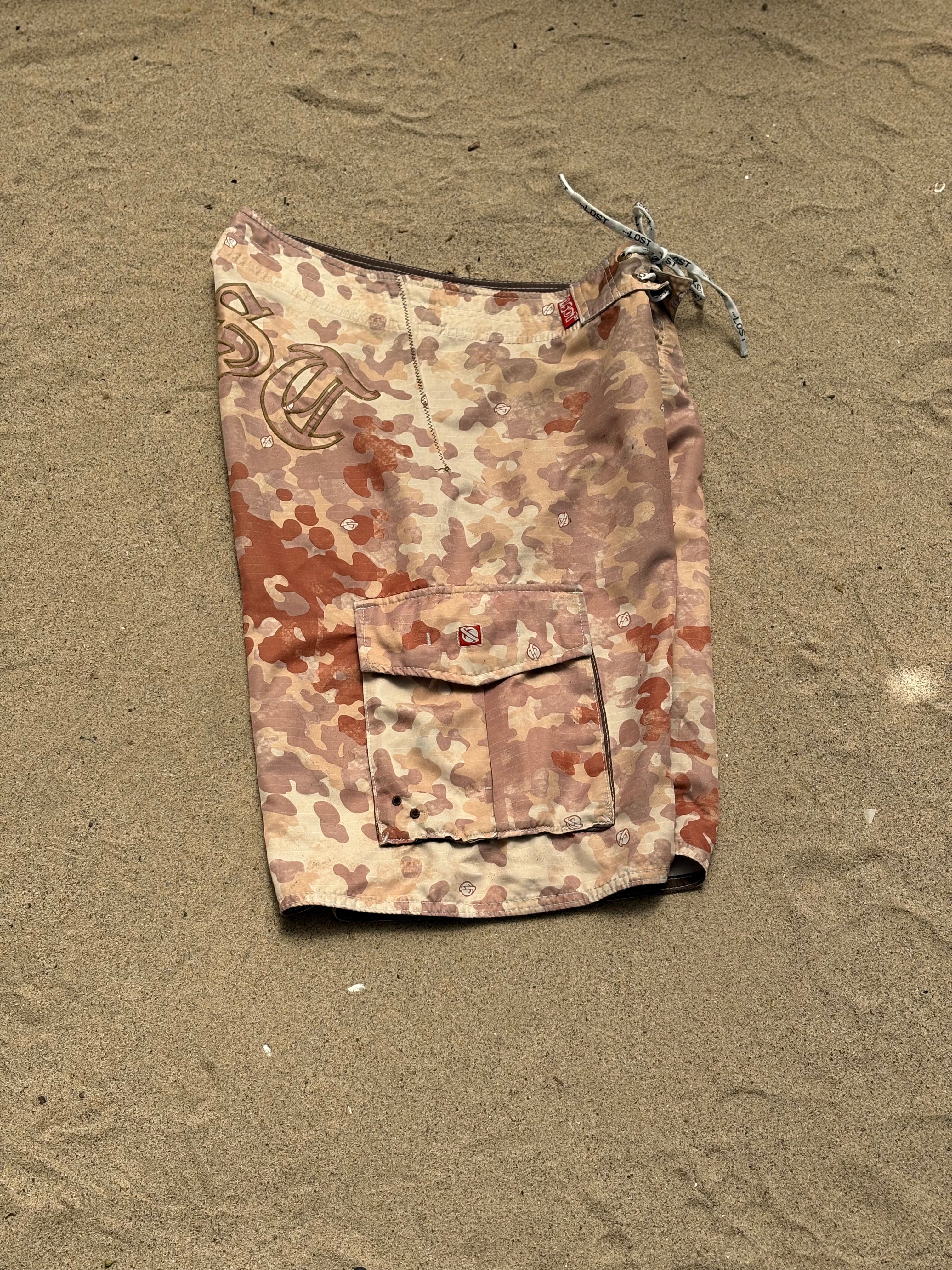 Lost Camo Boardshorts 32