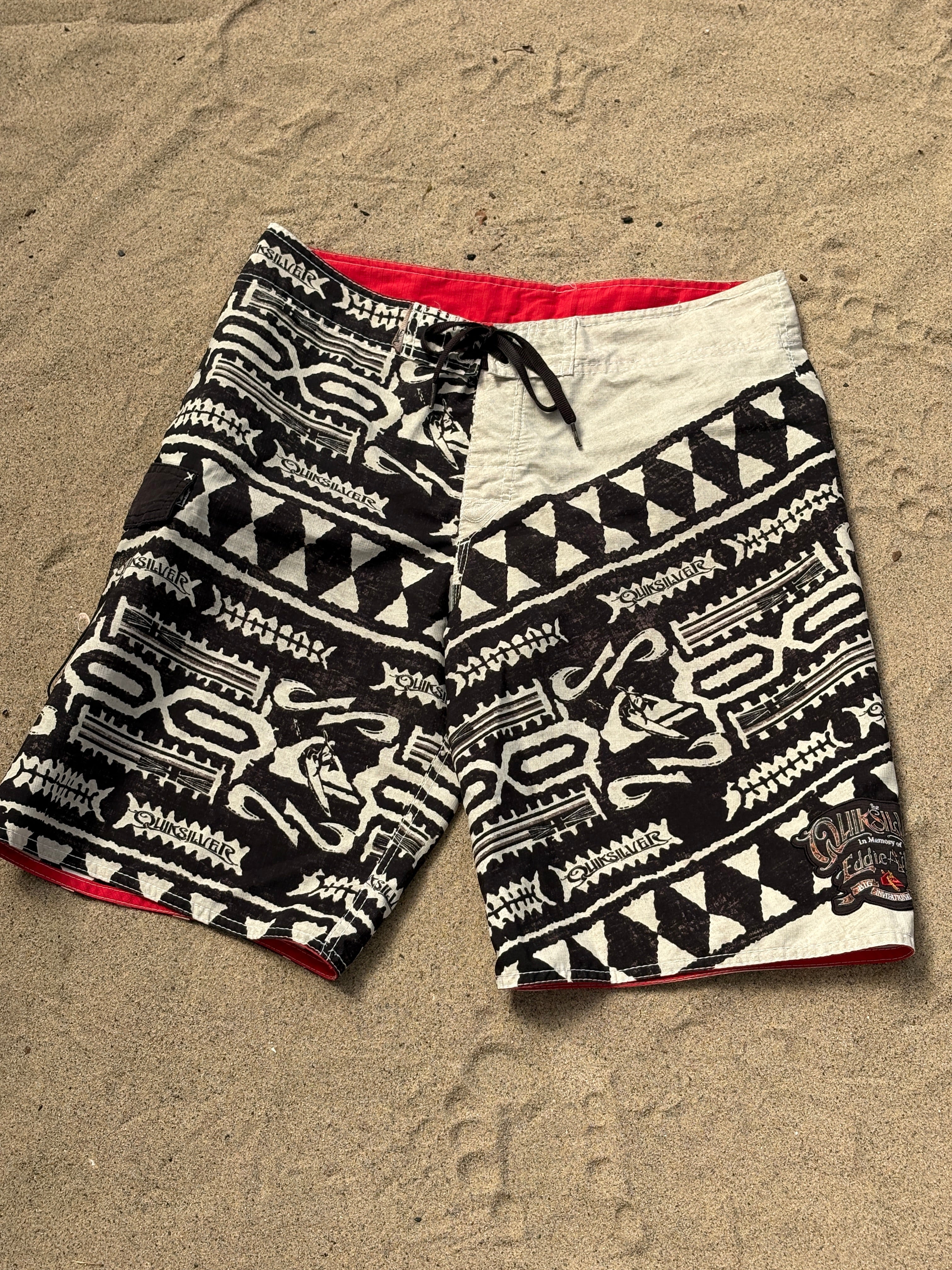 Quiksilver Eddie Aiku Waimea 2008 Boardshorts 36