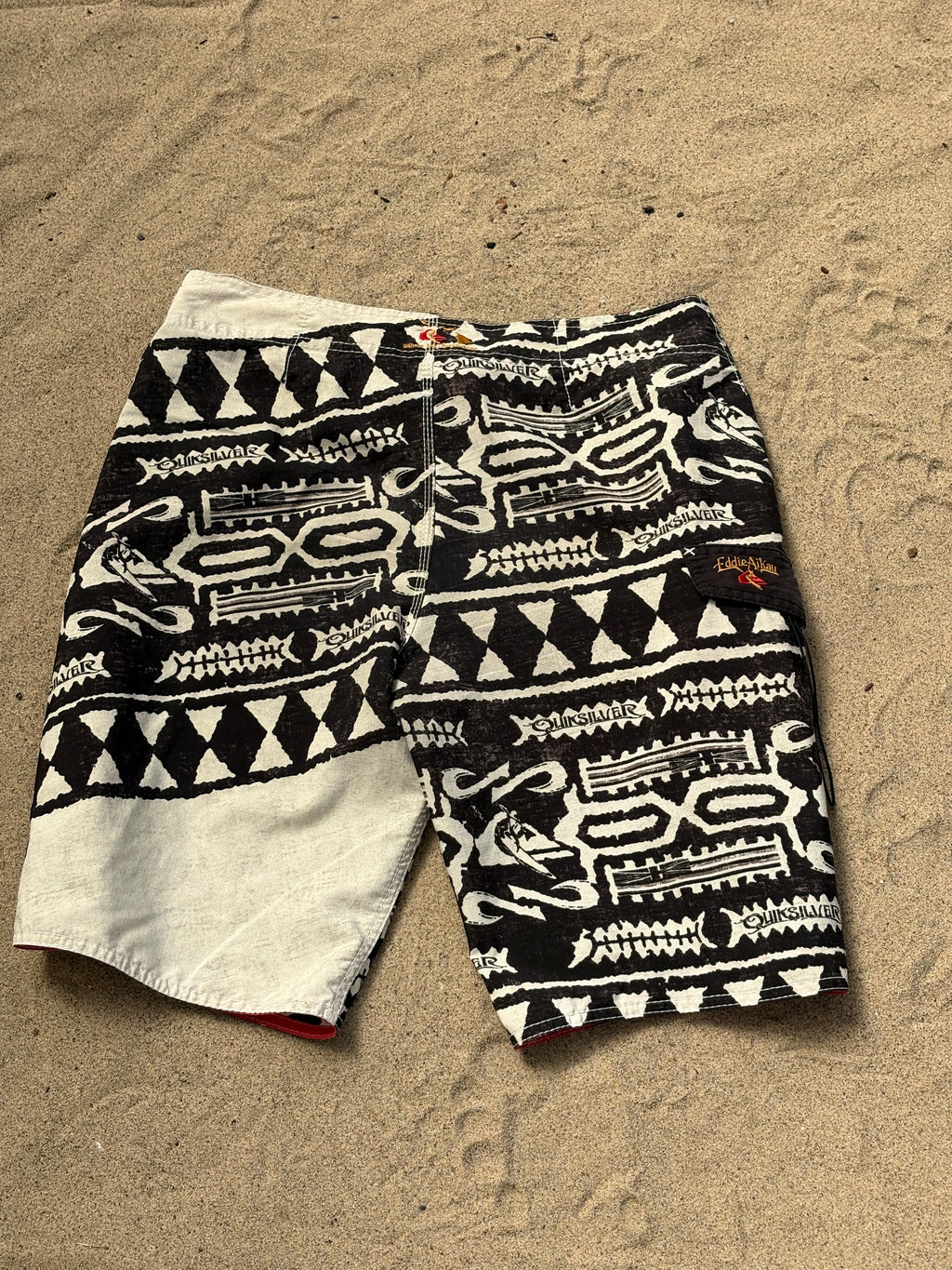Quiksilver Eddie Aiku Waimea 2008 Boardshorts 36